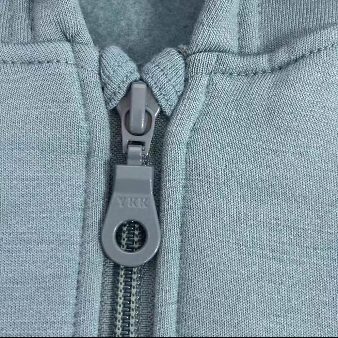 100% Merino Fleece Zip Hoody Jacket 300g
