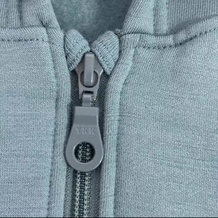 100% Merino Fleece Zip Hoody Jacket 300g