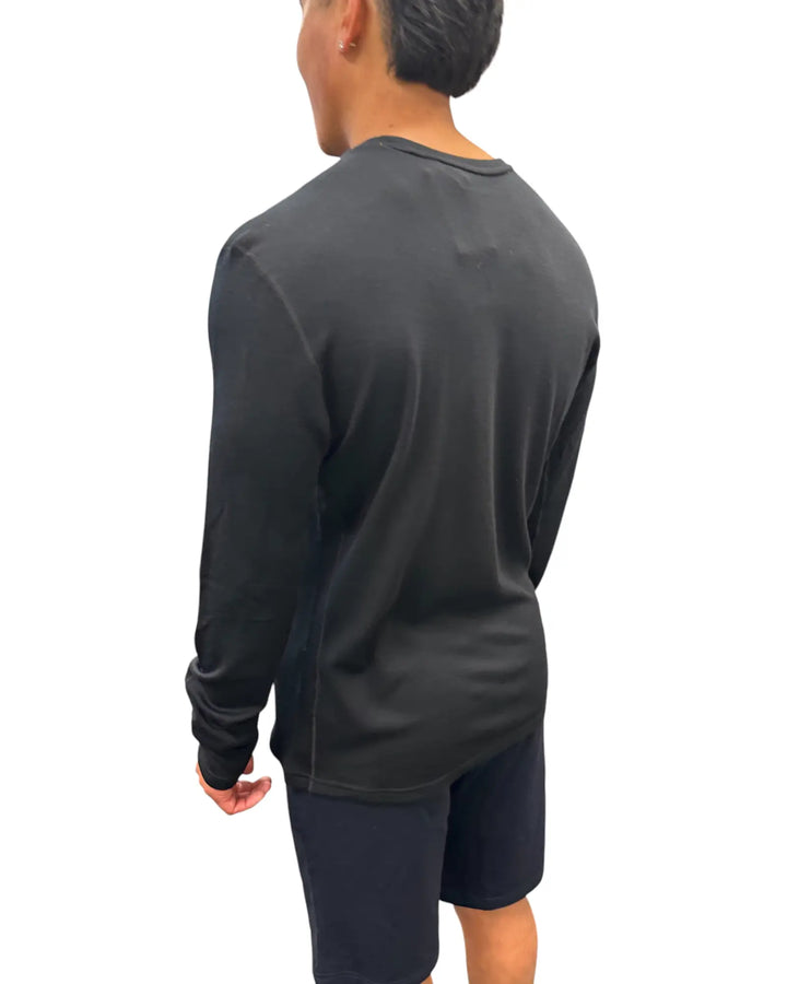 Long Sleeved Crew Neck Top 240g
