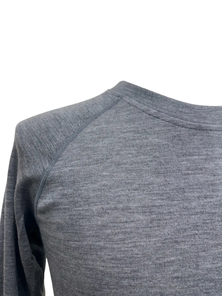 Long Sleeved Crew Neck Top 230g(Rib)