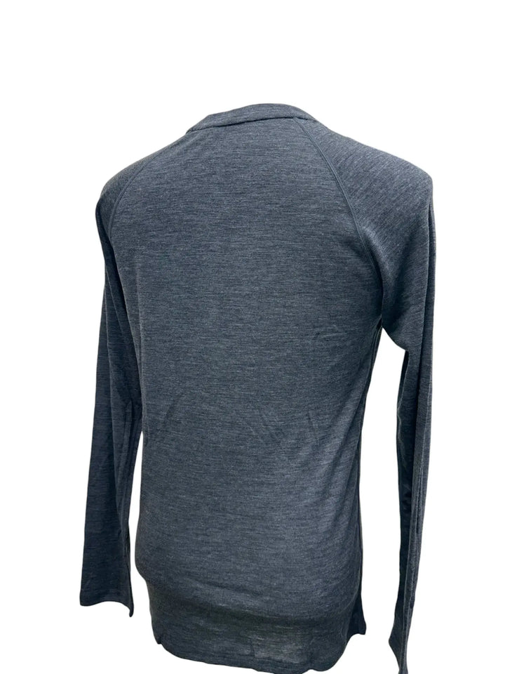 Long Sleeved Crew Neck Top 200g(Rib)