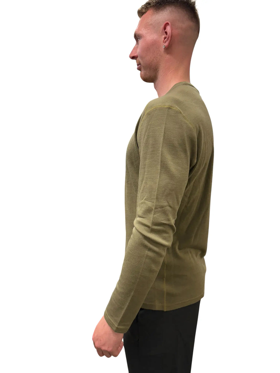Long Sleeved Crew Neck Top 240g