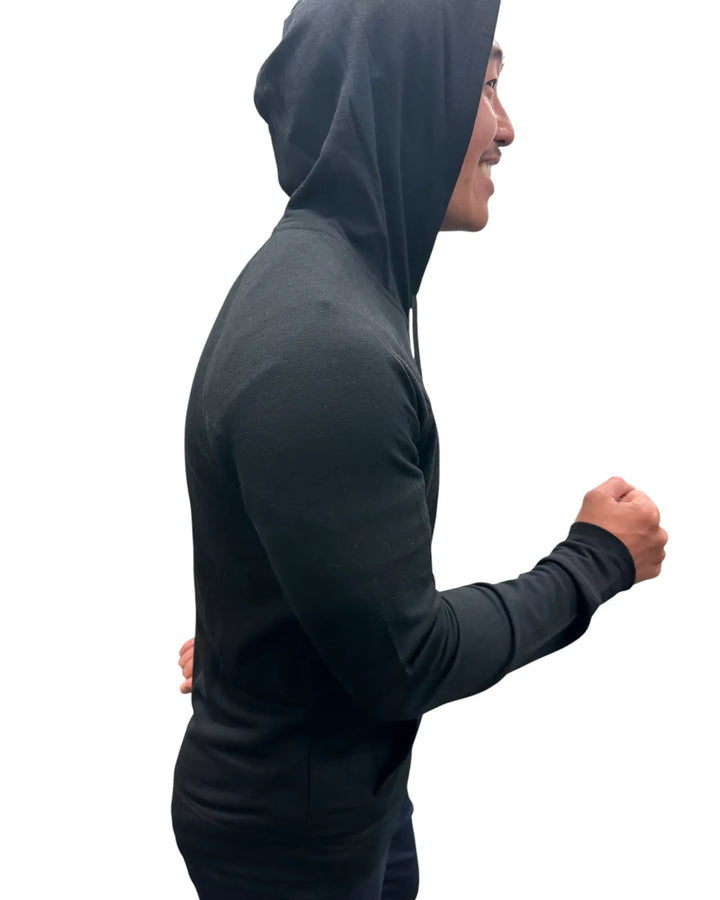 Long Sleeve Zip Hoodie 220g