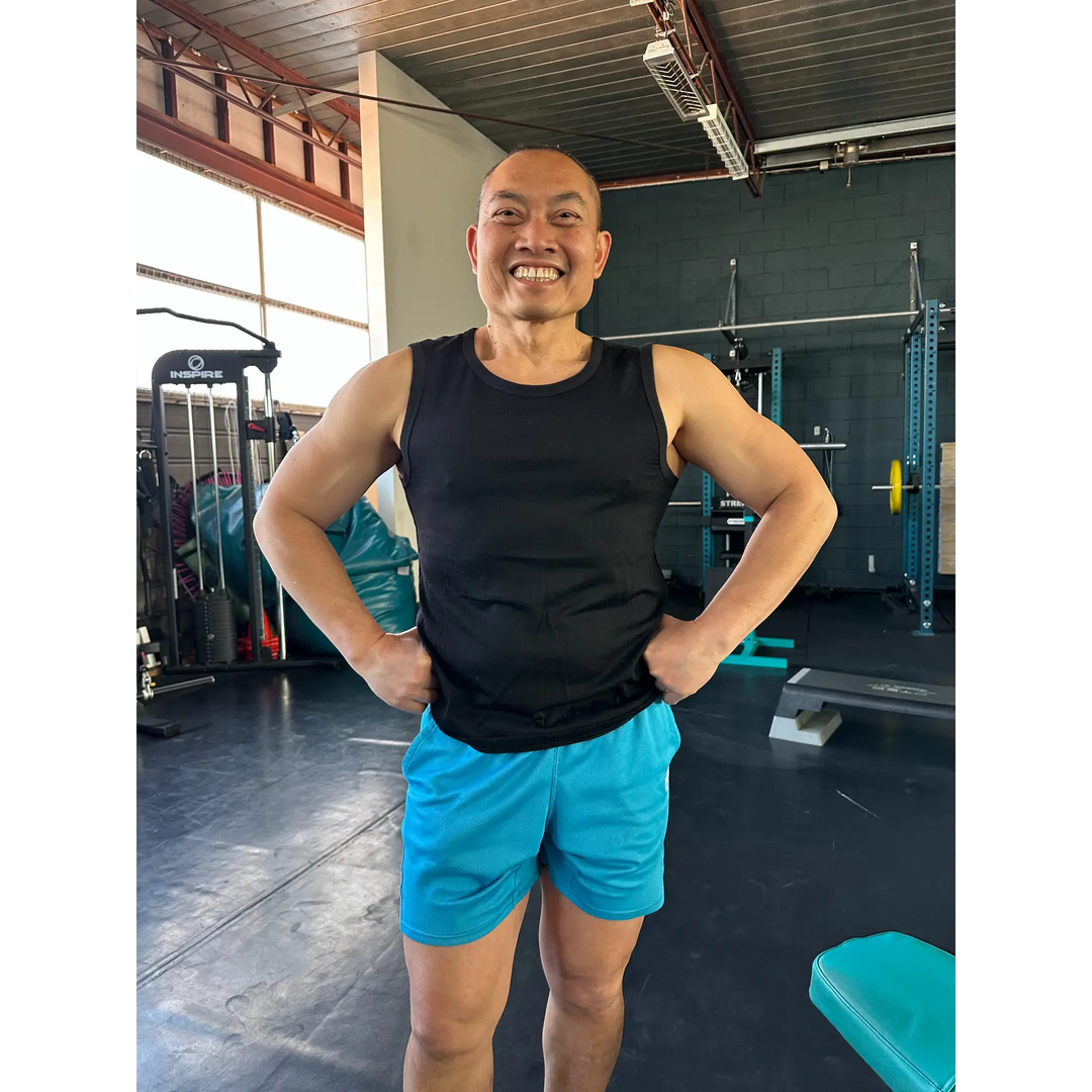 Sleeveless Crew Neck Top