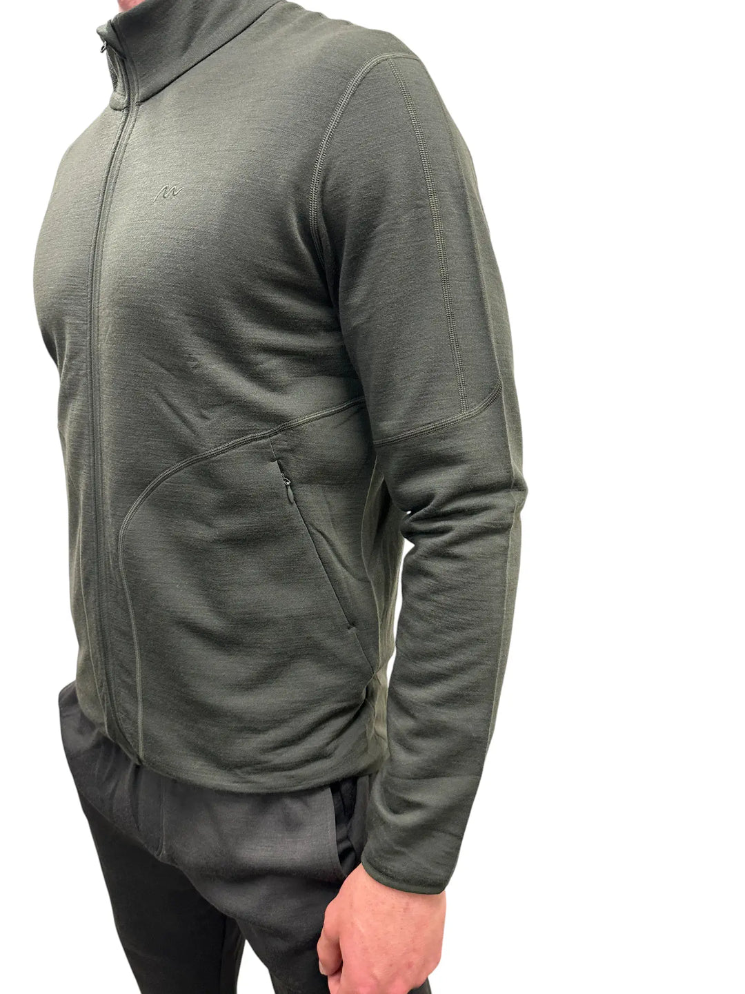 Wool Fleece Zip Jacket 260g