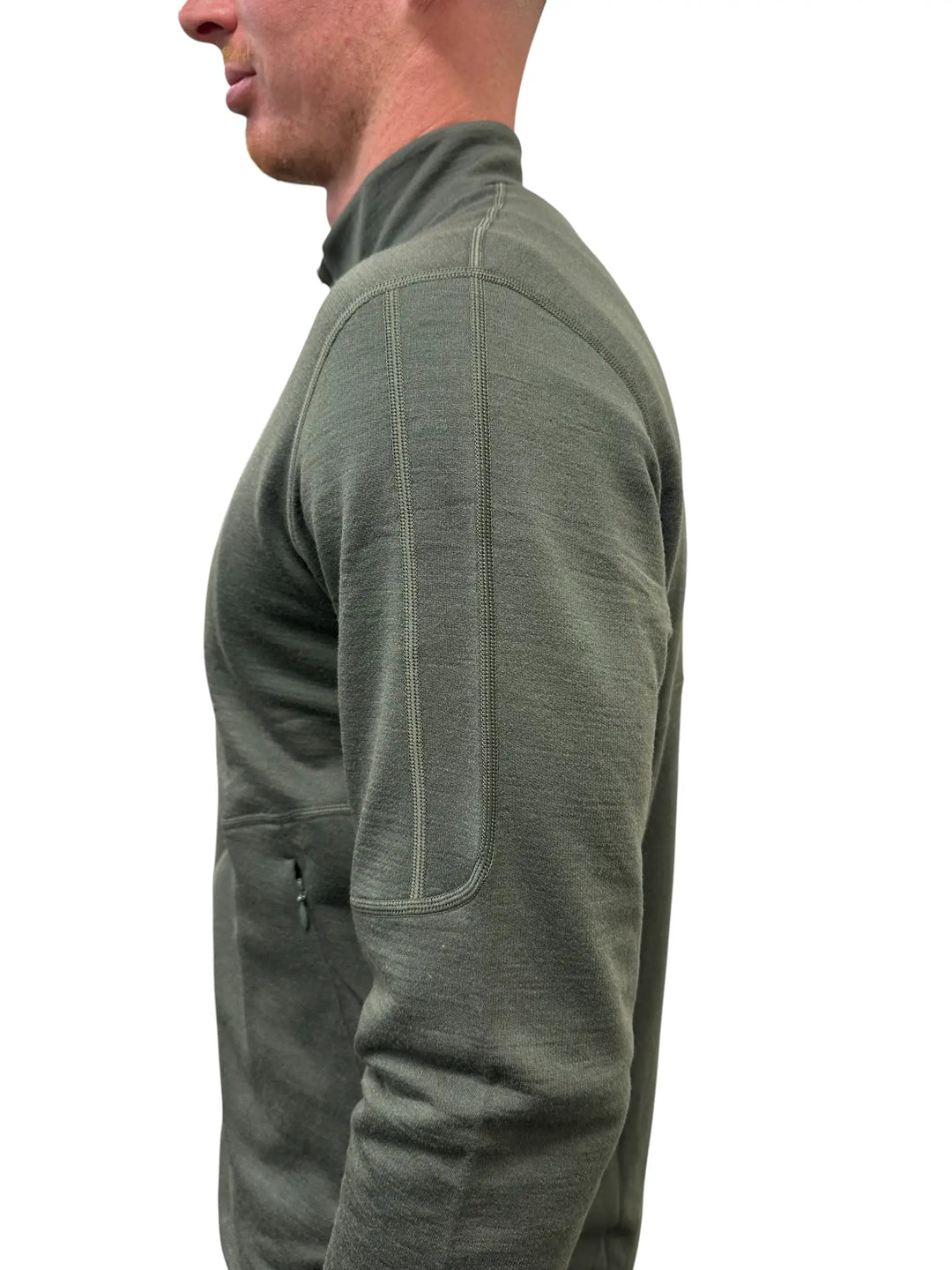 Wool Fleece Zip Jacket 260g