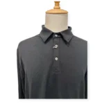 Collared Polo Top- Long Sleeve